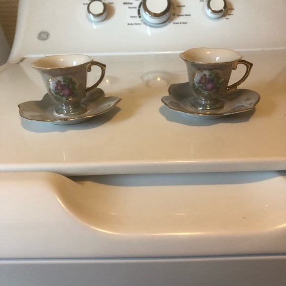 Japan Romeo and Juliet coffee cup set - Picture 2 of 5